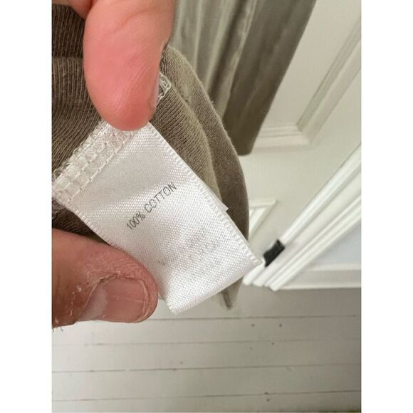 Territory Ahead cream and tan t-shirt short sleeve dress S - Picture 3 of 6